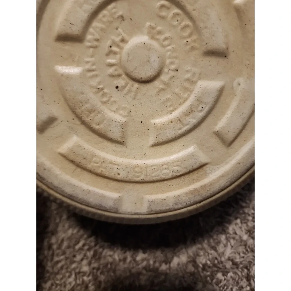 Vtg 1930s Cookin-Ware Cook- Rite  Stoneware Ovenware 10